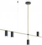 Потолочная люстра на штанге Freya Enzo FR5201PL-04B (220V)