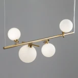 Подвесной светильник Freya Blossom FR5259PL-04BS (220V, на тросе, шарики)