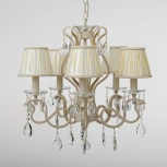 Подвесная люстра Abrasax Jasmin 2019/5 (220V, на тросе, свеча)