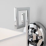 Бра Eurosvet Alma 60115/1 хром (220V, выключатель, куб)
