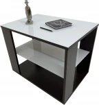 Стол журнальный BeautyStyle 5 венге/стекло белое от фабрики Mebelik