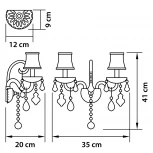 Бра Osgona Nativo 715627