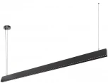 Подвесной линейный светодиодный светильник Loft It Vim 10318/B Black (220V, на тросе)