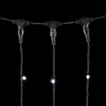 Гирлянда Занавес 1 x 9 м Белый 220В, 900 LED, Провод Черный Каучук, IP65