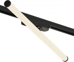 Трековый светильник однофазный 220V Denkirs Strom DK6638-BK (LED)