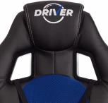 Кресло DRIVER (22) Tetchair (Черный,Синий).