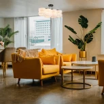 Потолочная люстра на штанге Escada Fantasy 641/4P 4х60Вт E27, металл/ткань, черный (220V)