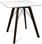 Стол SHT-T9 ЛДСП венге/белый Sheffilton 4864723701