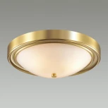 Настенно-потолочный светильник круглый Nina 5259/3C латунь E27 3*60W (220V, круглые)