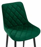 Стул Баодин велюр зеленый / черный 502109 Woodville