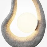 Настольная лампа Maytoni Opus MOD380TL-01GR (220V, выключатель, шар)