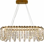 Подвесная люстра Zortes Amanda ZRS.30514.23, Мощность - 30вт (LED, 220V, хрусталь, на тросе, круглые, IP21)