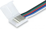 Соединитель гибкий Ambrella Illumination GS7301 односторонний для светодиодной ленты 5050 12/24V (5 конт.) 150 мм
