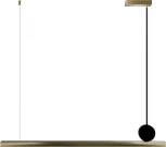 Подвесной линейный светодиодный светильник Lightera Manitoba LE111L-88GA Wi-Fi IRON (Умный дом, Алиса, Маруся, голосое управление) (220V, на тросе)