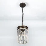 Подвесной светильник Citilux Мартин CL332011 (220V, хрусталь, на цепи, круглые)
