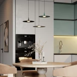 Подвесной светильник Odeon Light Sombra 7039/12L черный/металл/акрил LED 12W 3000K 220V