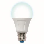Лампочка светодиодная шар белая E27 18W 4000K Uniel LED-A60 18W/4000K/E27/FR PLP01WH