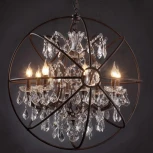 Подвесная люстра Loft It Foucaults Orb Crystal LOFT1897/6 подсвечник
