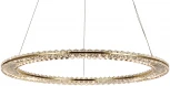 Подвесной светильник Newport 8240 8241/800 gold NEW (LED, 220V, хрусталь, на тросе, кольцо)