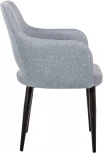 Стул R-Home Ledger Сканди Грей Чёрн