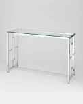 Консоль Stool Group БРУКЛИН 120*40 серебро УТ000001497