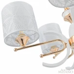 Подвесная люстра Arte Milano Florentia-2097 302097/8 Wh/Gd (220V, на цепи)