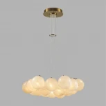 Подвесной светильник Odeon Light Magia 7109/19 металл/стекло/бронза/белый E14 19*5W 220V