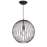 Подвесной светильник Vitaluce V4270-1/1S (220V, на проводе, шар, клетка)