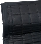 Кресло-качалка складная "Белтех", к/з черный 2000003005628 Leset