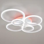 Потолочная люстра RGB Citilux Сента CL237B160E (LED, 220V, пульт управления, кольцо)