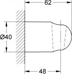 Настенный держатель Grohe Relexa plus 28605000