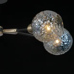 Потолочная люстра на штанге ILLUMICO IL0253-4CSQ-79 BK AB (220V)