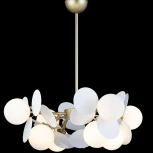 Потолочная люстра на штанге Loft IT Matisse 10008/8 white (220V, шарики)