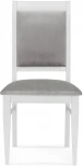 Деревянный стул Woodville Авелин серый велюр / белый 515983