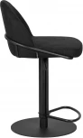 Стул барный Dobrin OLIVER (черная ткань (SLR-10))