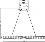 Подвесной светильник Maytoni Krone P097PL-L36BS3K (LED, 220V, на проводе)