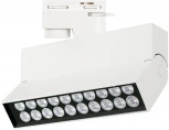 Трековый светильник светодиодный LGD-LOFT-TRACK-2TR-S170-10W Day4000 (WH, 24 deg, 230V) (Arlight, IP20 Металл, 3 года) 036450