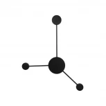 Бра Loft IT Rays 10059BK (LED, 220V)