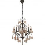 Подвесная люстра Favourite Albero 1763-5P (220V, подвески, на цепи, подсвечник, свеча)