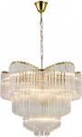 Подвесная люстра Newport 8900 8918/C gold (220V, на цепи)