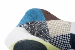 Стул обеденный DAW PATCHWORK (цвет сиденья мозаика)