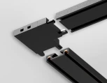 Коннектор угловой для накладного шинопровода Magnetic Ultra Slim Ambrella Track System GV1116