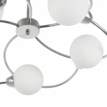 Потолочная люстра на штанге MyFar Leticia MR2251-5C (220V, шарики)