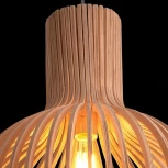 Подвесной светильник Secto Octo 4240 Lamp Light Wood ImperiumLoft 40,1178 (204455-22) (220V, на проводе)