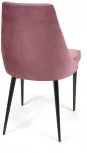 Обеденный стул Tetchair LAVANDA (Ткань,Металл/Коралловый,Черный) 14341