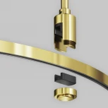 Шинопровод Flarity круглый латунь 80 см Maytoni Busbar trunkings Flarity TRX154-R-D800-BS