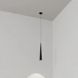 Подвесной светильник SP-STIRIA-L400-R57-5W Warm3000 (BK, 36 deg, 230V) (Arlight, IP20 Металл) 054463 (LED, на проводе)