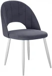 Стул 217 B28 ANTRACITE, ножки белые Dikline 00-00059230