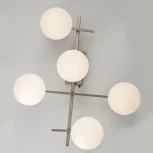 Потолочная люстра на штанге Citilux Dorsy CL223151 (регулировка яркости, LED, 220V, пульт управления, шарики)