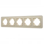 Рамка стеклянная FRM-OMALI-SFGS-5-GD (Arlight) 049723